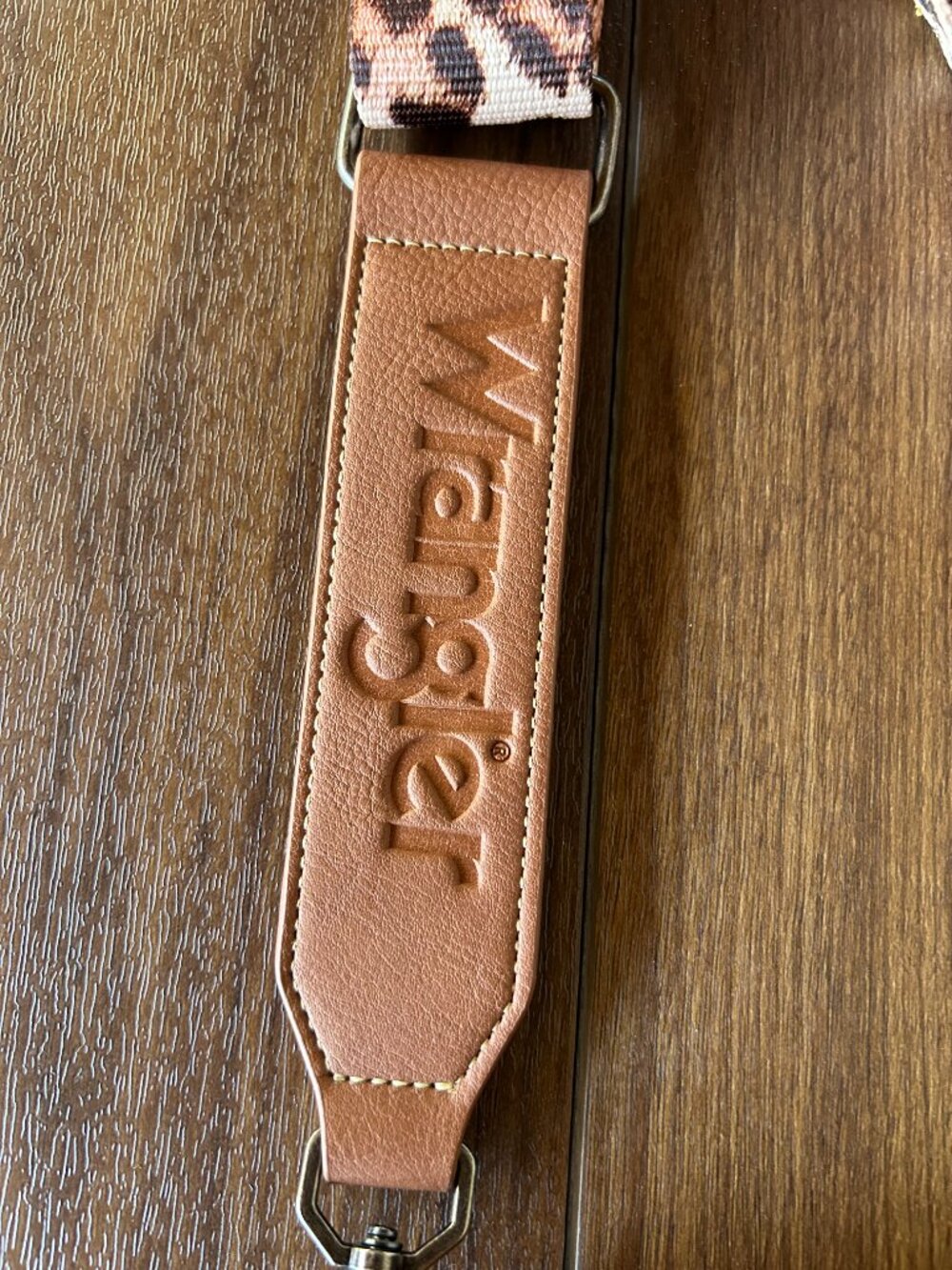 Wrangler Small Crossbody Bags for Women Brown Mini Purses with Guitar Strap - Picture 12 of 15